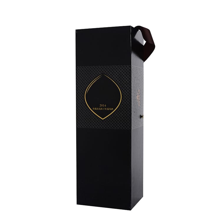  Foldable Cardboard Wine Box Wholesale