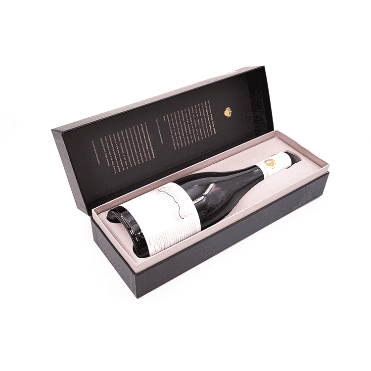 Book Style Cardboard Wine Box Manufacturer