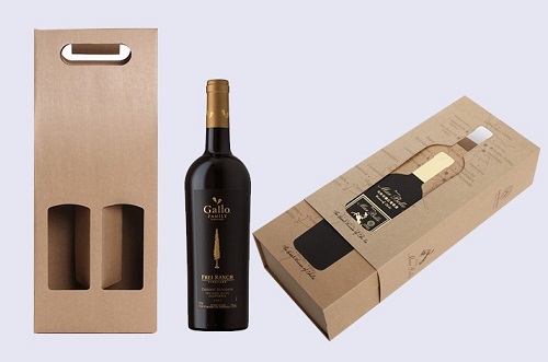 paper wine box