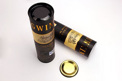 cylinder wine box