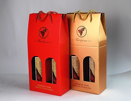 paper wine packaging box
