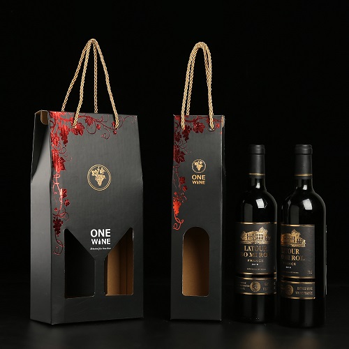 paper wine box