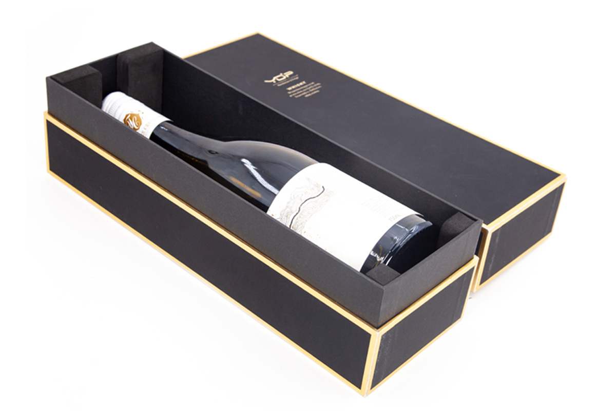 Wholesale Whisky and Spirit Packaging Wine Bottle Carton Box, Gift Carton Box for Single Wine Bottle Gift Box