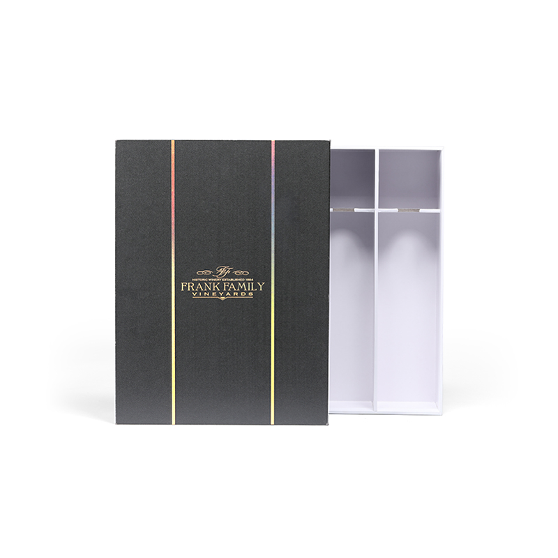 Hot sale triple gift packaging corrugated cardboard 3 wine bottles paper box