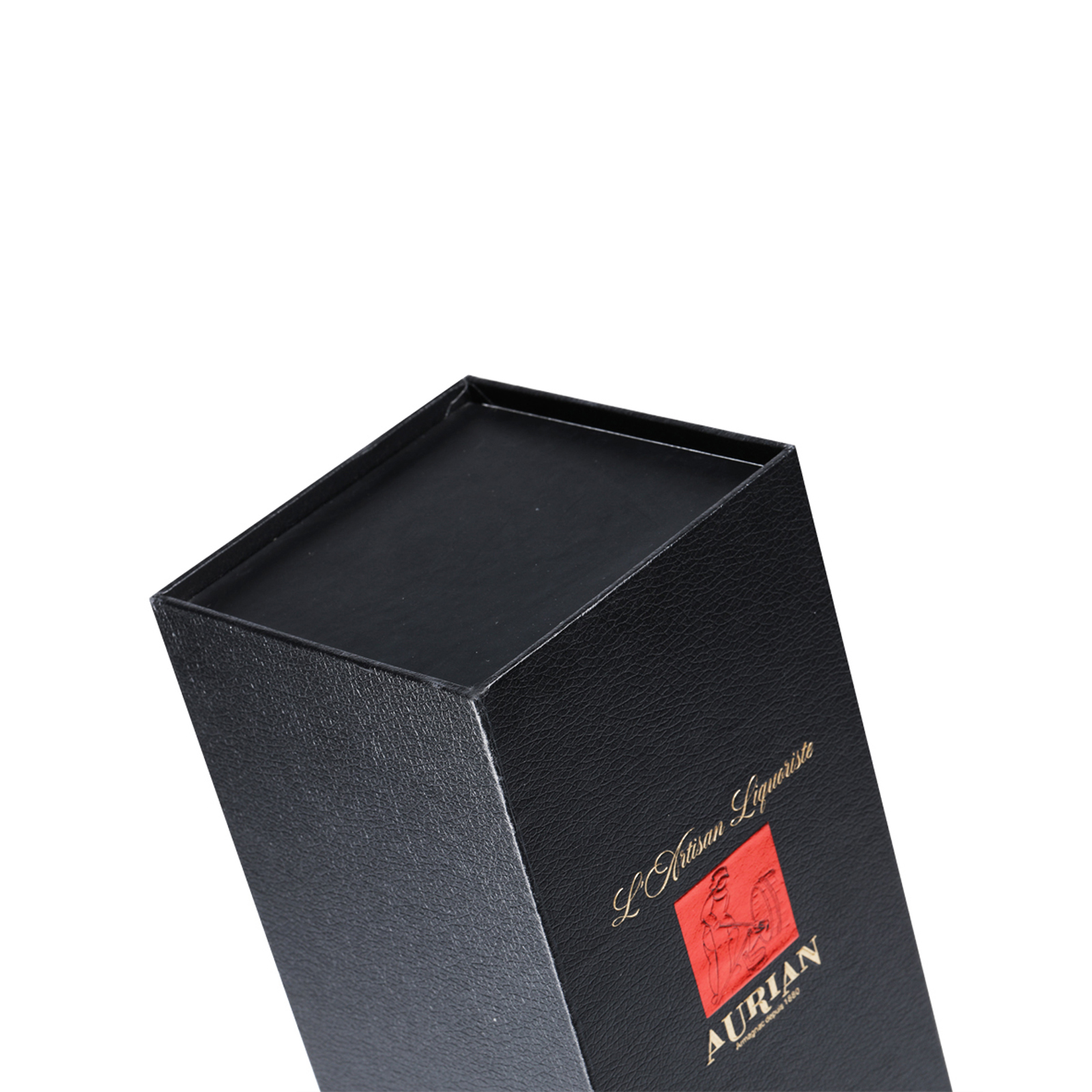Factory custom champagne and single packaging cardboard bottle gift box