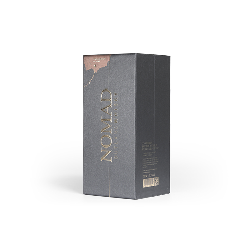 whisky cardboard customized double door display magnetic wine packaging box