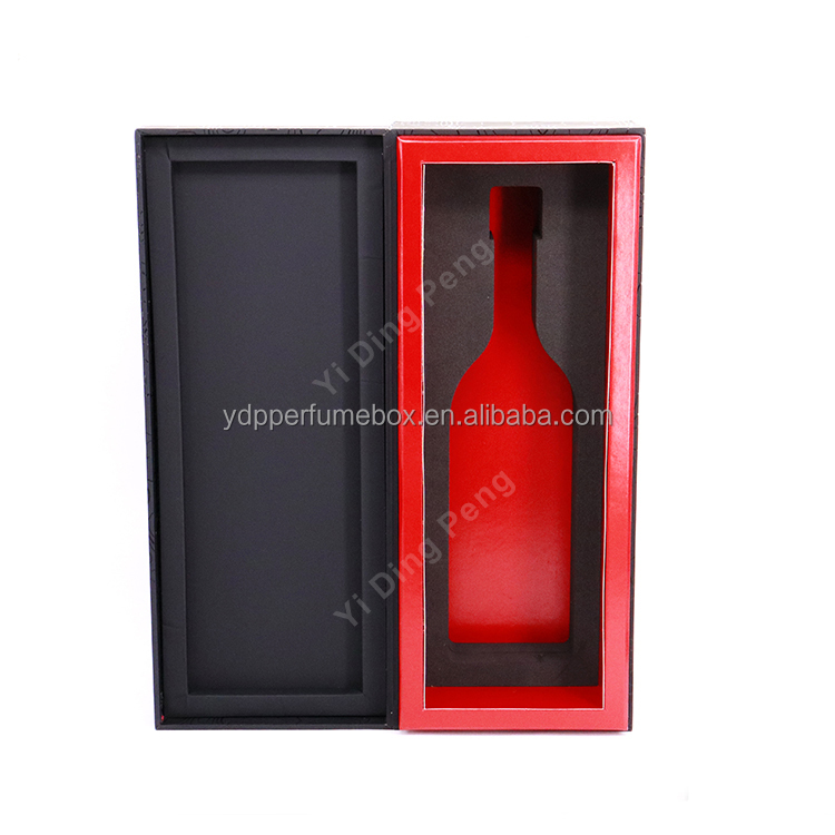 Customized Black Eva Interior Carton Para Vino Wine Set Packaging Wine Box