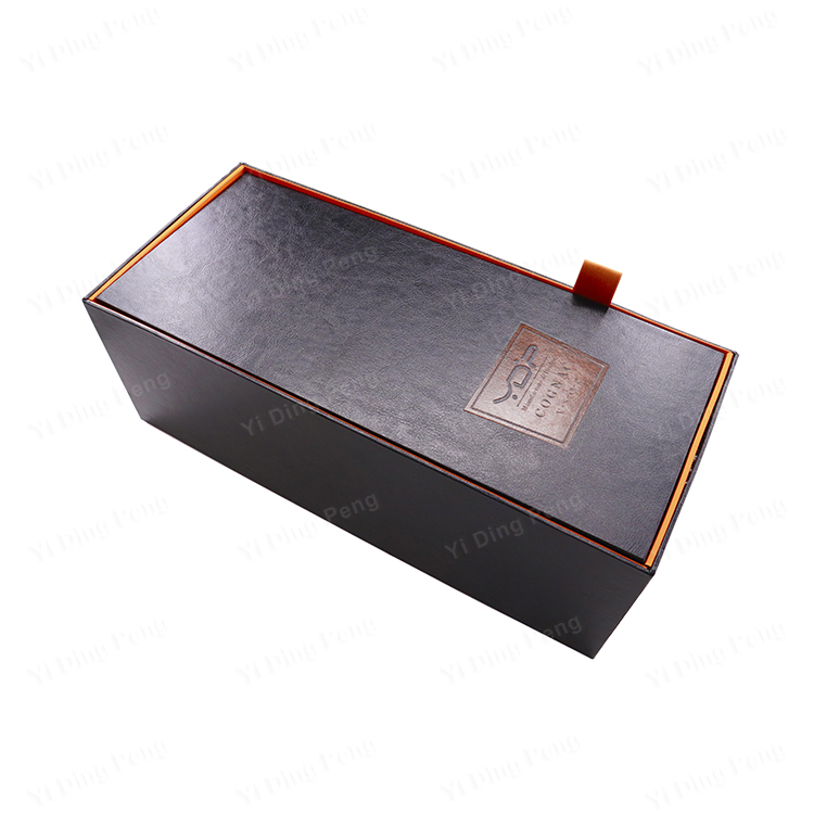 Luxury Whiskey Gift Packaging Box Set Premium Side Slider Boxes for Whiskey